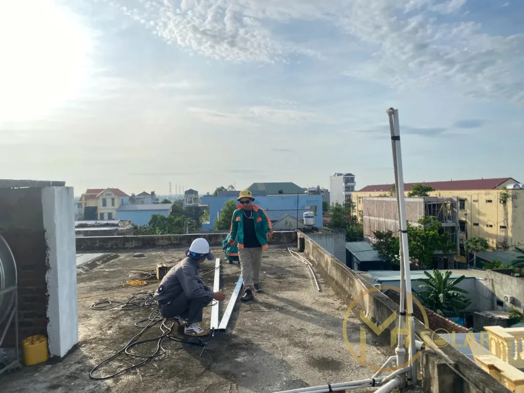 Hệ thống điện mặt trời gia đình