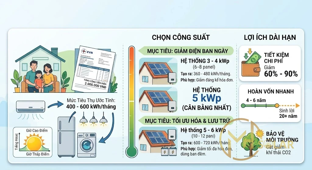 Kinh Nghiệm Lắp Điện Năng Lượng Mặt Trời Gia Đình Tại Thanh Hóa