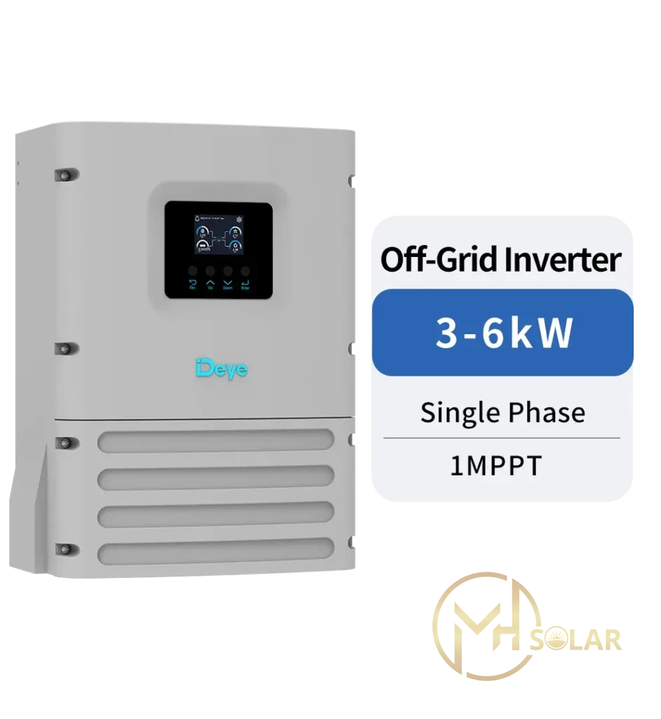 Inverter Deye 6kW SUN-6K-OG02LP1-EU-AM1 cung cấp nguồn điện liên tục và ổn định.