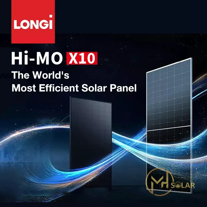 tấm pin năng lượng mặt trời Longi Solar 650W Hi-MO X10