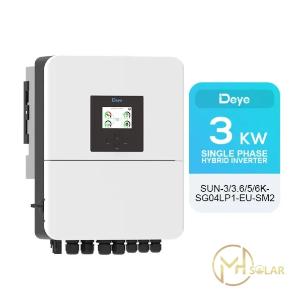 Inverter Hybrid Deye 3kW 1 Pha SUN-3K-SG04LP1-EU-SM1