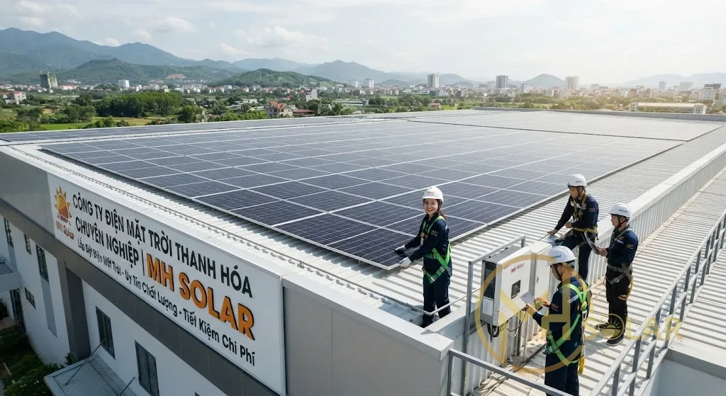 Công ty điện mặt trời Thanh Hóa uy tín chuyên nghiệp - MH Solar