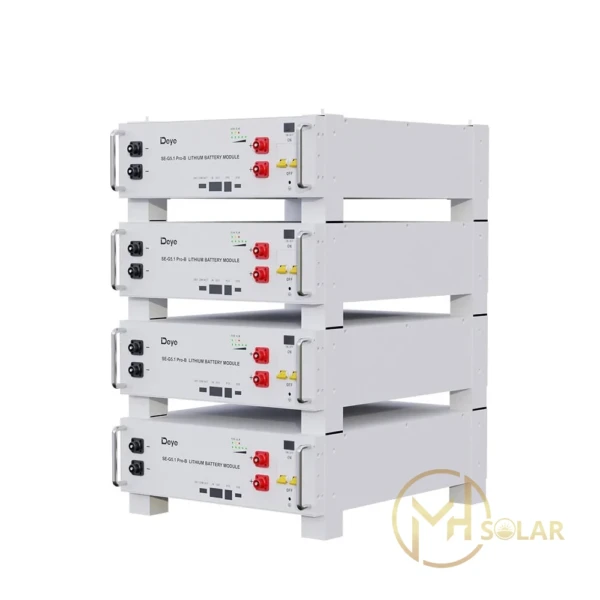 Pin Lưu Trữ Lithium Deye SE-G5.1 Pro-B 5.12kWh Chính Hãng