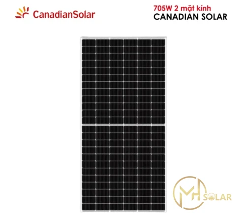 pin năng lượng mặt trời Canadian 705W