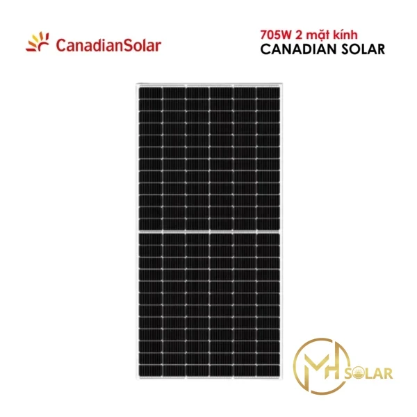pin năng lượng mặt trời Canadian 705W