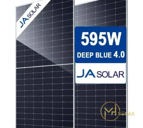 Tấm Pin Năng Lượng Mặt Trời JA Solar 595W