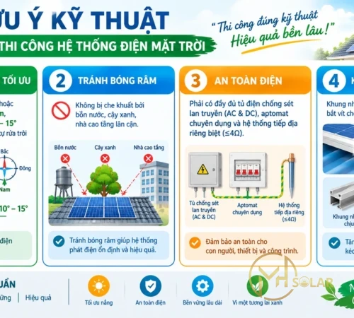 Lắp Điện Mặt Trời Gia Đình Thanh Hóa Cần Lưu Ý Những Gì?