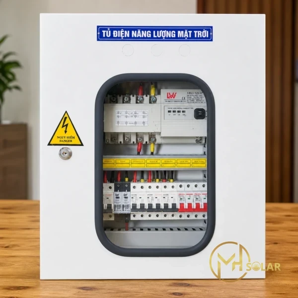 Tủ Điện Năng Lượng Mặt Trời Hybrid 1 Pha Đấu Sẵn Dây 5-12kW