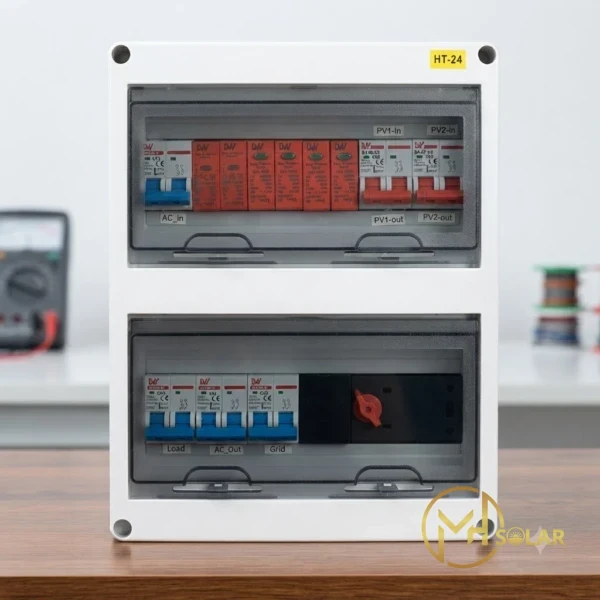 Tủ Điện Đóng Sẵn Cho Hệ Thống Năng Lượng Mặt Trời Hybrid 3kW - 8kW